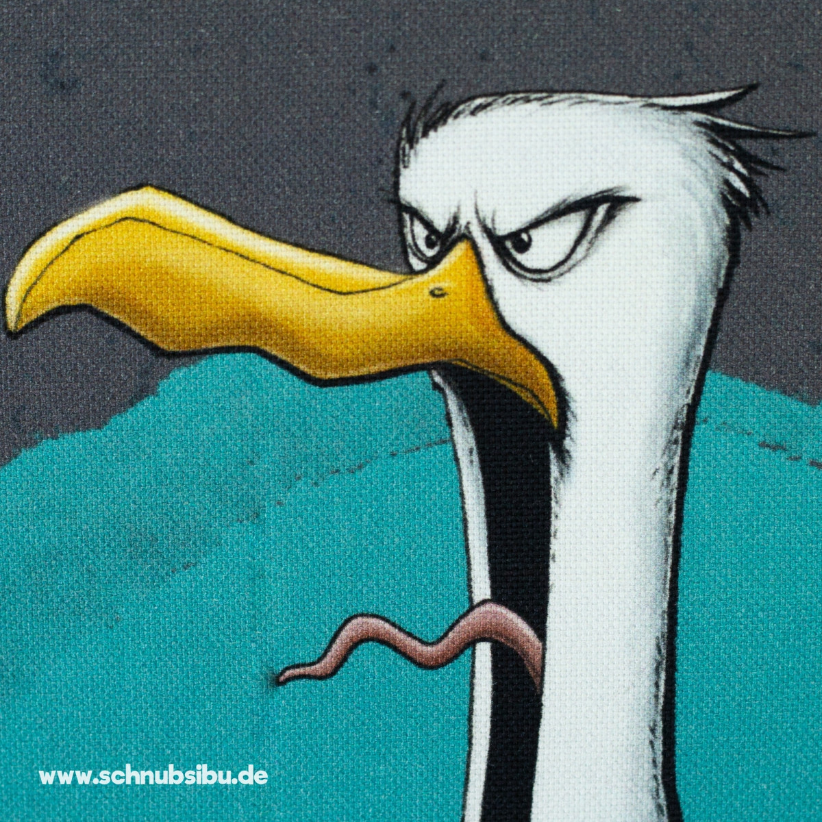 Canvas Dekostoff Seagull Ole Panel by Thorsten Berger
